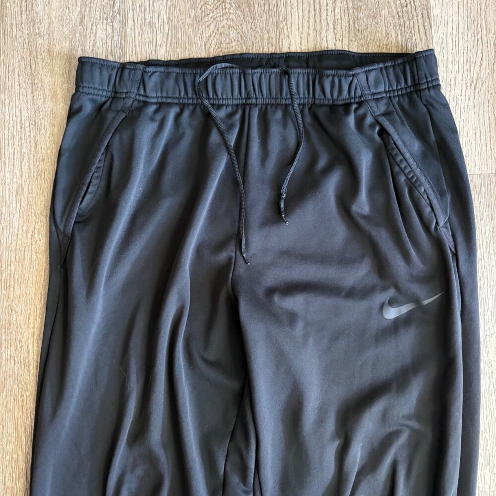 Nike Dri-Fit Standard Fit Mens Black Athletic Pants Size Large - Picture 2 of 7